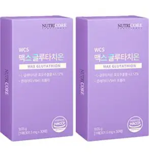 뉴트리코어 WCS 맥스 글루타치온, 9.05g, 2개
