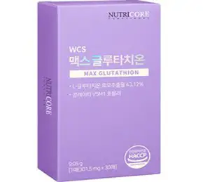 뉴트리코어 WCS 맥스 글루타치온 30p, 9.05g, 1개