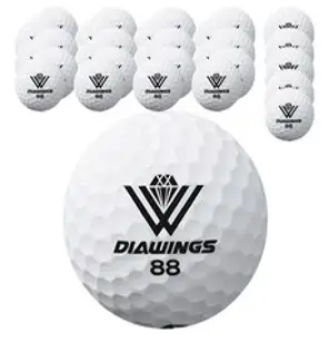 다이아윙스 고반발 비거리 전용 장타 골프공 2피스 42.7mm M5, 화이트, 30개, 1개입
