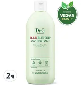 닥터지 레드 블레미쉬 수딩 토너, 400ml, 2개