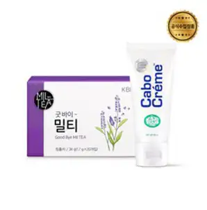 카보크림 60ml + 굿바이밀티(20T), 단품