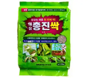 대유 총진싹 입제과립 3kg 뿌리파리 총채벌레약 진딧물약 토양살충제 사은품약수저, 총진싹입제 1.5kg, 1개