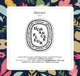 딥티크 팁틱 차량용 디퓨저 리필 타입 자동차 홀더 오일 고체 캡슐 펠릿 Diptyque, 도랑거 플뢰르 - 오렌지 블라썸 비즈, 기타 메모, 1개