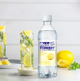 라인바싸 레몬 탄산수, 500ml, 20개