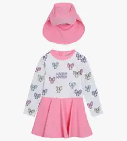 로엠걸즈 ==데일리+리본전판 원피스 수영복_