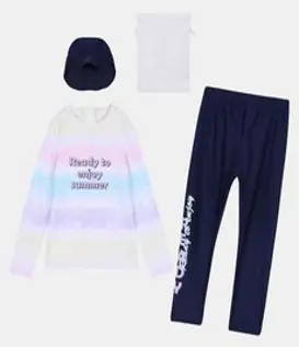 [로엠걸즈] 2001구로점 물나염 래쉬가드 레깅스세트 _RGAR22F1C