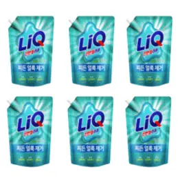 리큐 진한겔 알카파워 액체세제 리필 2.1L x6개 +세제200ml 증정, 알카파워 리필 2.1L(드럼용) x6개, 6개