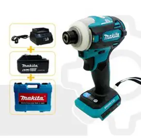 Makita DTD172 무선 임팩트 드라이버 18V LXT BL 브러시리스 모터 전기 드릴 목재 볼트 T 모드 N · M, 1개