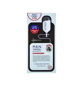 메디힐 MEN 타임톡스 블랙 마스크 이엑스, 25ml, 10개