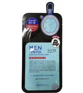 메디힐 MEN 타임톡스 블랙 마스크팩 이엑스, 40개, 1매