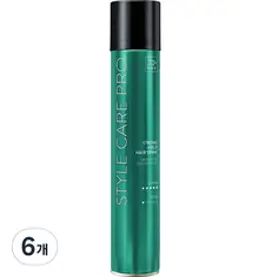미쟝센 스타일케어 프로페셔널 스트롱 홀드 헤어 스프레이 화이트플로럴, 300ml, 6개