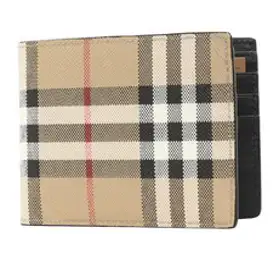 버버리 명품지금 8065635 체크 반지갑