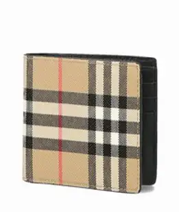 [버버리] 빈티지 체크 8057947 MS HIPFOLD DFC 반지갑