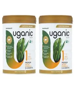 Uganic 유가닉 1단계 분유 (0-6개월) 800g 2개