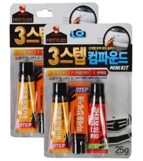 불스원 퍼스트클래스 3스텝 컴파운드 세트, 25g, 3세트