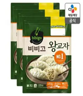 비비고 왕교자, 1.05kg, 3개