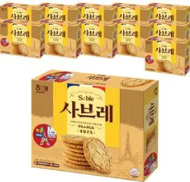 해태제과 사브레, 252g, 12개
