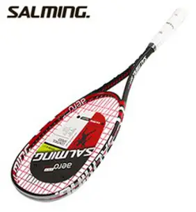 살밍 퓨지오네 페더 2019 스쿼시라켓 + 풀커버 1299109-0707, 화이트레드