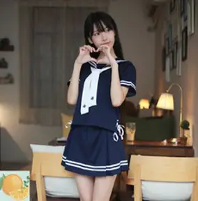 교복 세일러복 옛날교복 일본풍 서울실내데이트 할로윈 무대 제복코스프레 레트로 졸사