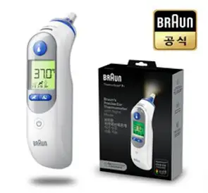 [정품] 브라운체온계 IRT-6525 야간모드 무음모드, 1개