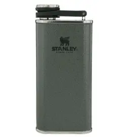 스탠리 스테인리스 스틸 플라스크 236.6ml, 1개, Green + Silver