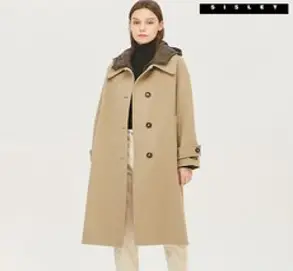 (무료배송+특가)시슬리 패딩후드 롱 코트 SACT38161_ED