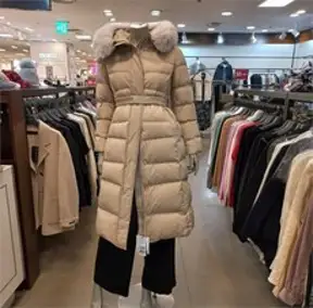 시슬리 NC13 시슬리후드슬림핏롱패딩 . SAPDD3261