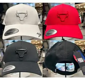 NBA [NBA]남녀공용 CHI BULLS 아웃라인 메탈 하드볼캡 HARD CLASSIC CAP_HC170(N235AP414P)