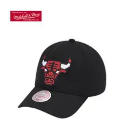 미첼앤네스 남여공용 볼캡 8BIT DAD CHICAGO BULLS 시카고 불스 커플모자