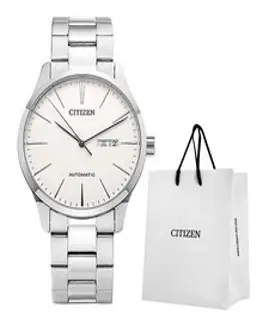시티즌 남성용 오토매틱 메탈시계 40mm NH8350-83A + 쇼핑백