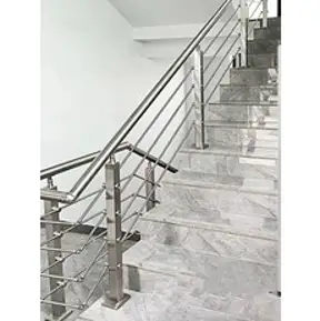 나비드 가정용 노랑 안전사다리 접이식 난간 손잡이 5단 NLS05, 1개