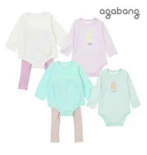 아가방 누텔라 바디수트2세트 01O717506