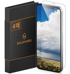 신지모루 강화유리 휴대폰 액정보호필름 2.5D, 4개입