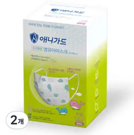애니가드 프리비 영유아 마스크 초소형, 30개입, 2개