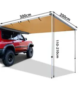 야마비시 카라반 어닝룸텐트_3X2.5m/3.5X2.5m/4X2.5m/4.5X2.5m 폴대포함, 3X2.5m