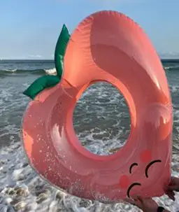 어린이튜브 복숭아 어피치 인스타 어른 수영장 튜브