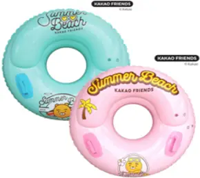 카카오프렌즈 무배[카카오프렌즈] 라이언 튜브 100 블루 핑크, 선택완료