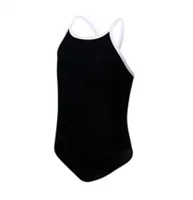 엑스블루 솔리드 여아동 클래식백 원피스 탄탄이 반전신 실내수영복 XBL-3003-03 릴리블랙