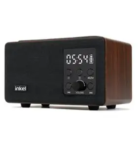 인켈 고속 충전 무선 미니 오디오, 월넛, JAZZ