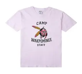 [라벨루쏘] [와일드 동키] 왁포미니 반팔 티셔츠 T WAKPOMINEE DYED LIGHT PINK