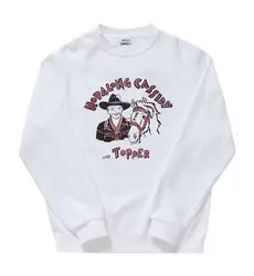 와일드동키 FG-CASSIDY WHITE 맨투맨