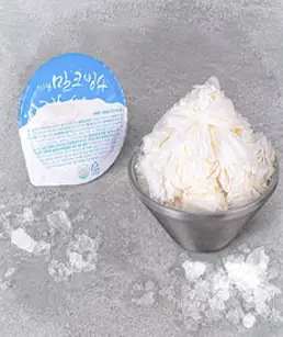 [업체]리얼 밀크 빙수 블럭 300g x 24개(냉동), 24개