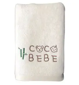 코코베베 밤부 아기 목욕 타올 360g, 베이지, 1개