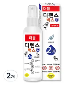 디펜스벅스 더블 작은소참진드기 기피제, 170ml, 2개