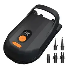 sup보드 전동서핑보드 고압 20PSI 전기 7500mAh 풍선 SUP 펌프 압축기 보트 카약 스탠드 업 패들 서핑 보드, 03 D6Pro Black