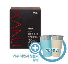 맥심 카누 아이스 블렌드 미니 100g + 밀리아텀블러, 1g, 100개입, 1개