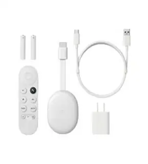 구글 4세대 크롬캐스트 4K HDR + 리모컨 포함 (2020년 신형) / Google Chromecast with Google TV, [4~7일 배송]구글 크롬캐스트 4 - 스카이
