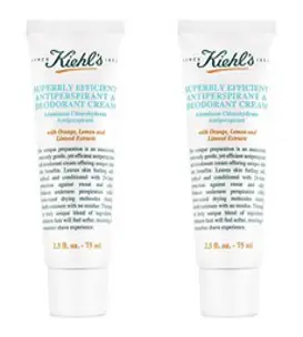 키엘 수퍼블리 이피션트 데오드란트 크림 75ml 2팩 Kiehls Superbly Efficient Deodorant Cream 2.5oz, 1개