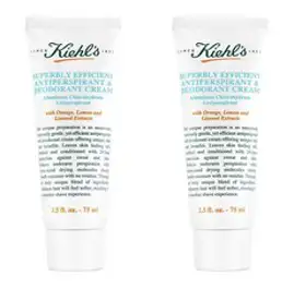 키엘 수퍼블리 이피션트 데오드란트 크림 75ml 2팩 Kiehls Superbly Efficient Deodorant Cream 2.5oz, 1개