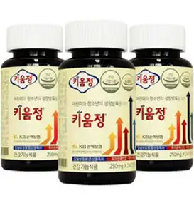 키움정 성장발육 건강기능식품, 3개, 60g